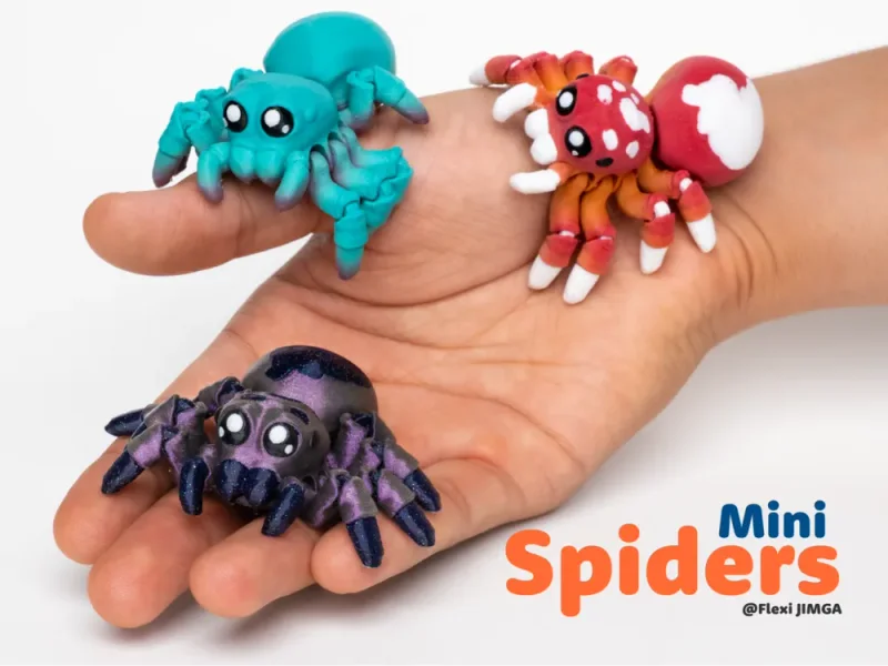 Mini articulated spider — creator listing reference